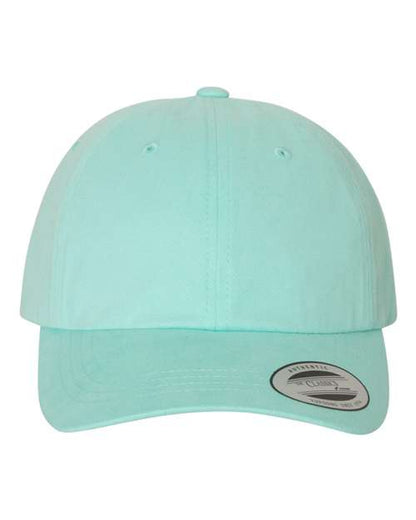 YP Classics Peached Cotton Twill Dad Hat - Diamond Blue