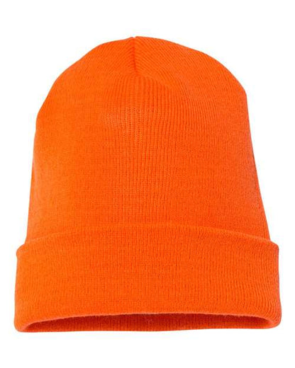 YP Classics Cuffed Beanie - Blaze Orange