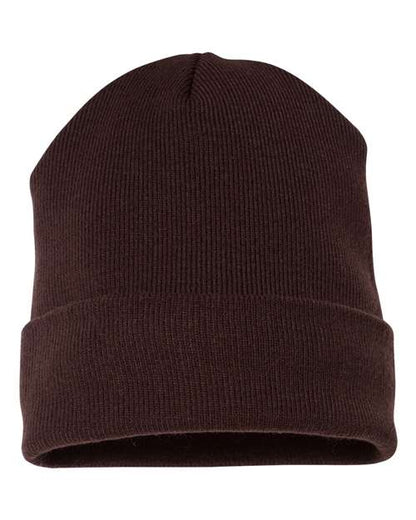 YP Classics Cuffed Beanie - Brown