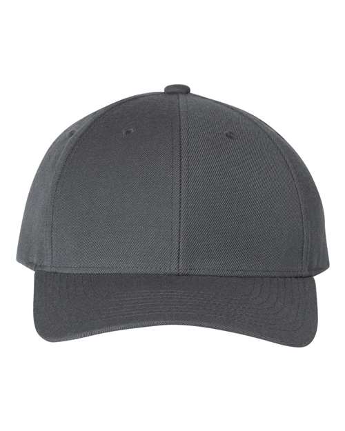 YP Classics Premium Curved Bill Snapback Cap - Dark Grey