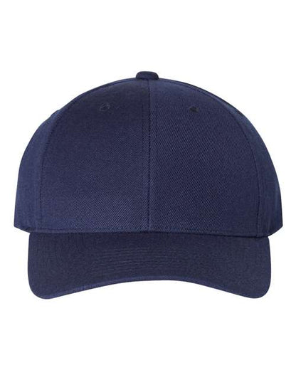 YP Classics Premium Curved Bill Snapback Cap - Navy