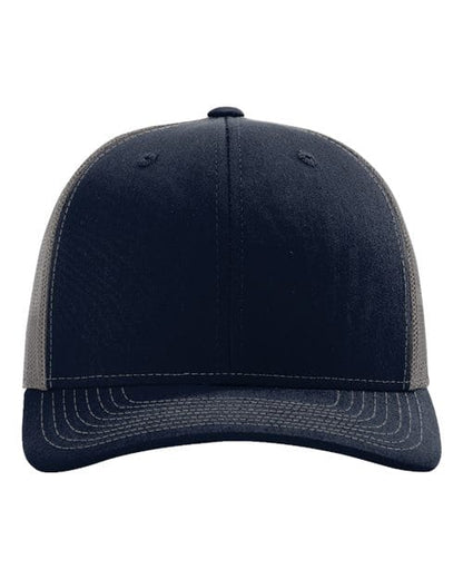 Richardson 112 Snapback Trucker Cap - Navy/ Charcoal
