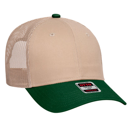 Otto Cap 83-473 6 Panel Low Profile Mesh Back Trucker Hat