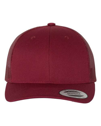 YP Classics Retro Trucker Cap - Cranberry