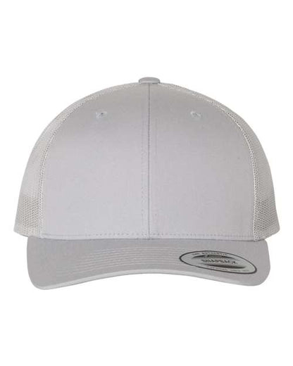 YP Classics Retro Trucker Cap - Silver