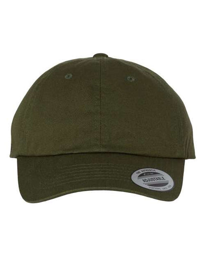 YP Classics EcoWash Dad Hat - Olive Night