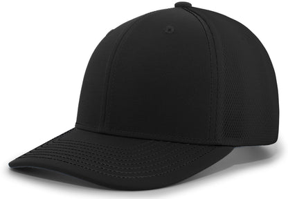 Pacific Headwear Air Mesh Sideline Cap - BLACK