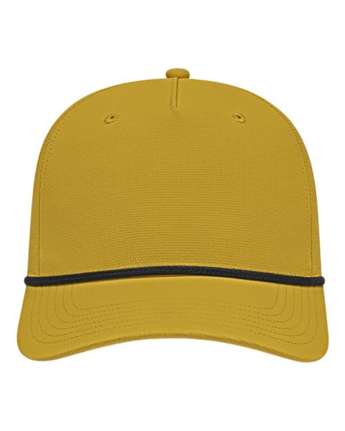 CAP AMERICA Dijon/ Black / Adjustable Cap America Athletic Rope Cap