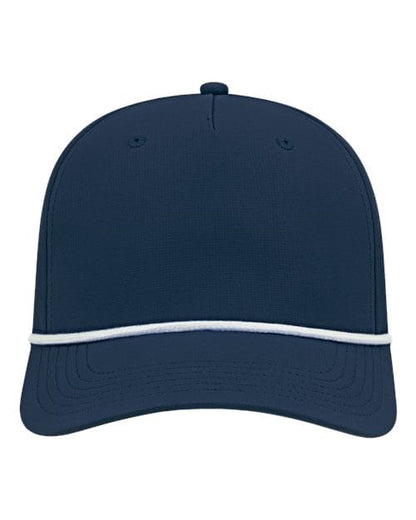 CAP AMERICA Navy/ White / Adjustable Cap America Athletic Rope Cap