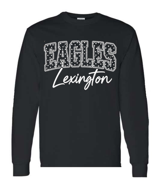 Lexington Eagles Polka Dot Long Sleeve Tee
