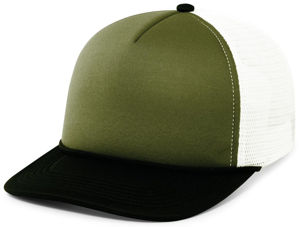 Pacific Headwear MOSS/WHITE/BLACK / OS Foamie Fresh Trucker Cap