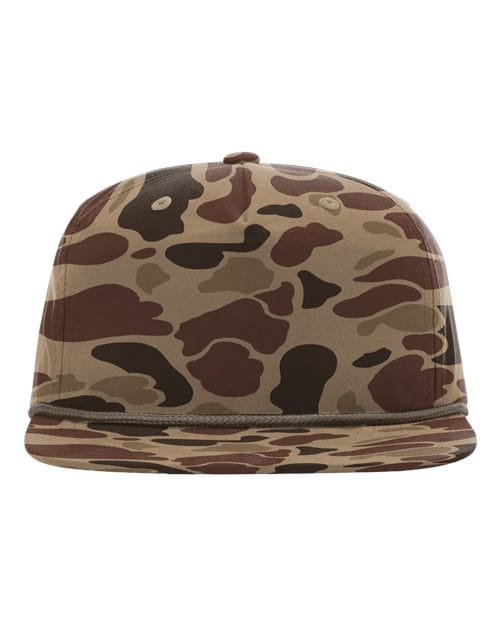 Richardson Bark Duck Camo/ Brown / Adjustable Richardson 256P Printed Umpqua Cap
