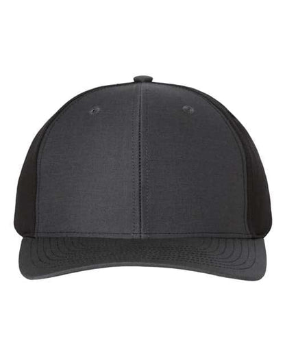 Richardson Charcoal/ Black / Adjustable Richardson 312Twill Back Trucker Cap