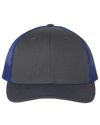 Richardson Charcoal/ Royal / OSFM Richardson 112 Snapback Trucker Cap