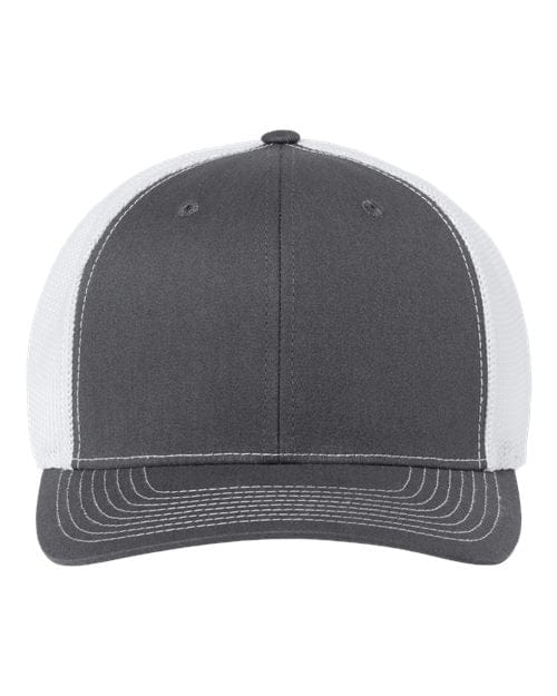 Richardson Charcoal/ White / Adjustable Richardson 112+ R-Flex Adjustable Trucker Cap