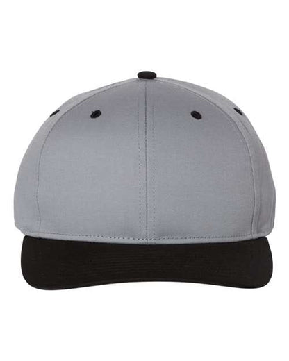 Richardson Grey/ Black / S/M Richardson 212 Pro Twill Snapback Cap