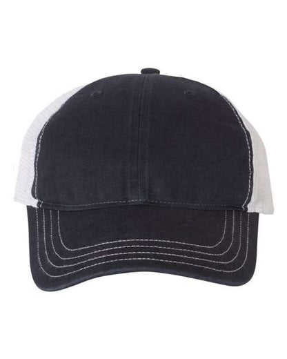 Richardson Navy/ White / Adjustable Richardson 111 Garment-Washed Trucker Cap