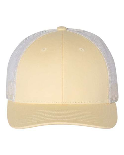 Richardson Pale Banana/ Birch / M/L Richardson 115 Low Pro Trucker Cap