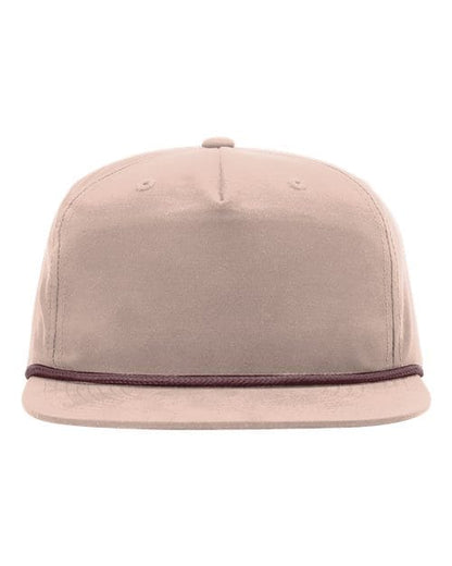 Richardson Pale Peach/ Maroon / Adjustable Richardson 256 Umpqua Snapback Cap