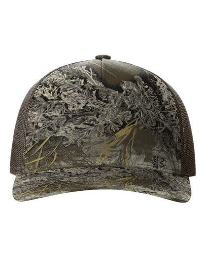 Richardson Realtree Max-1/ Brown / Adjustable Richardson 112PFP Five-Panel Printed Trucker Cap