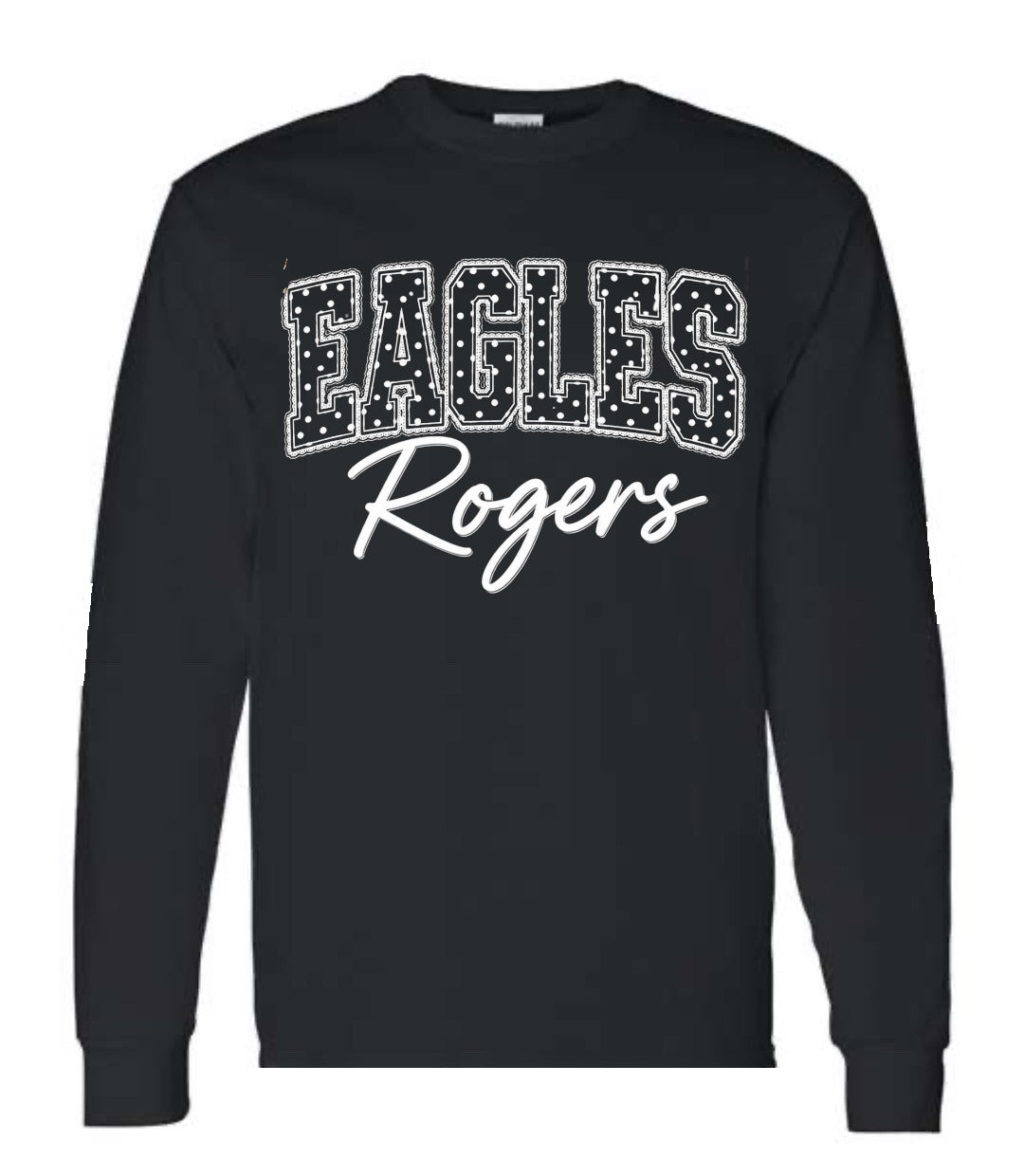 Rogers Eagles Polka Dot Long Sleeve Tee