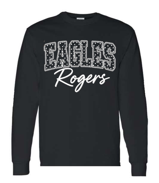 Rogers Eagles Polka Dot Long Sleeve Tee