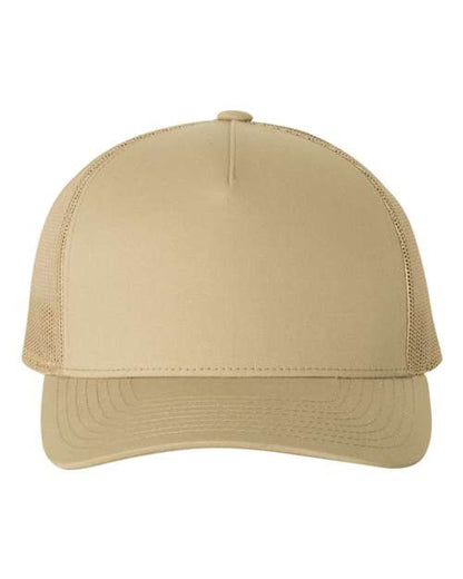 YP Classics Khaki / Adjustable Five-Panel Retro Trucker Cap