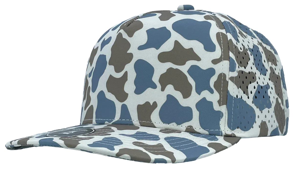 Zapped Headwear Blue Old School Camo Zapped Blackhawk