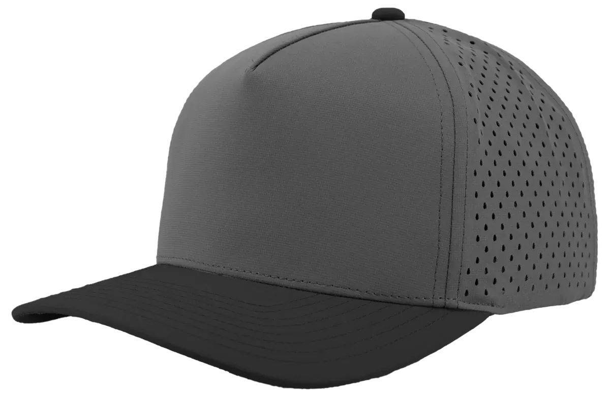 Zapped Headwear Grey Black Bill Zapped Blackhawk