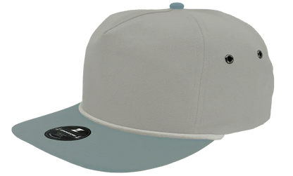 Zapped Headwear Smoke Blue-Aluminum-Grey rope Zapped Commodore
